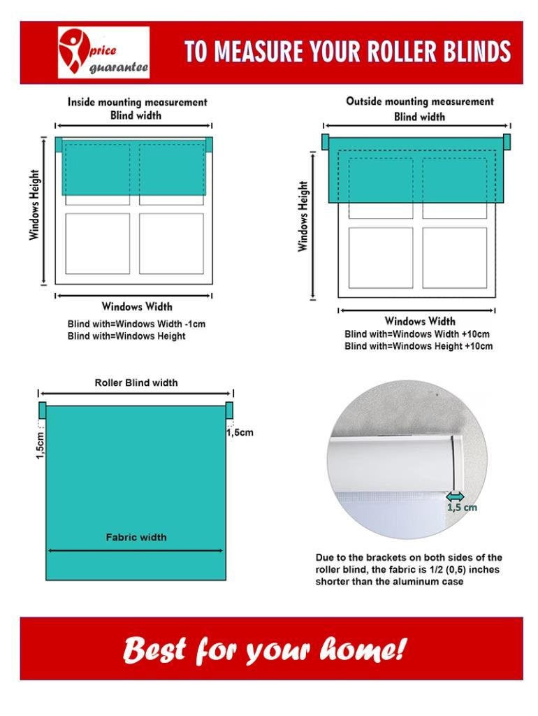 Original Linen Fabric Double Mechanism Tulle and Roller Blinds Curtain, Color