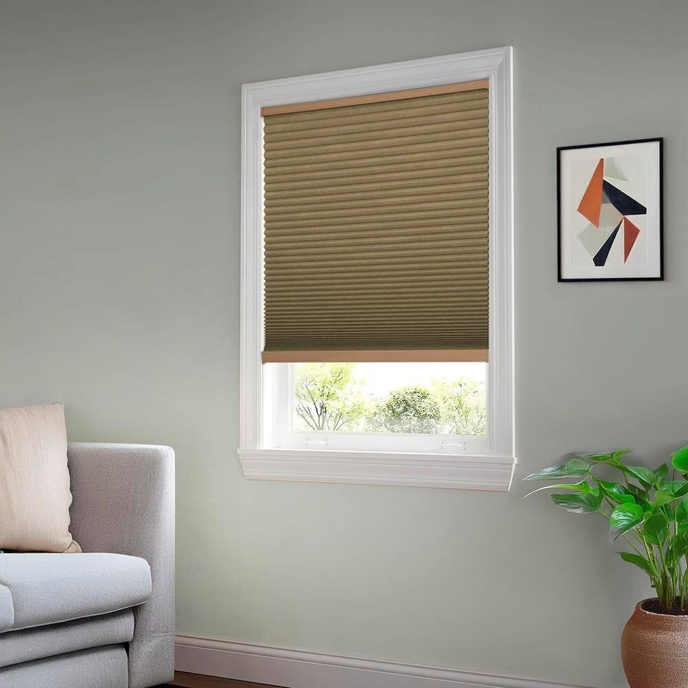 Home Decorators Mocha Cordless Blackout Cellular Shades – 27 in. W x 48 in. L
