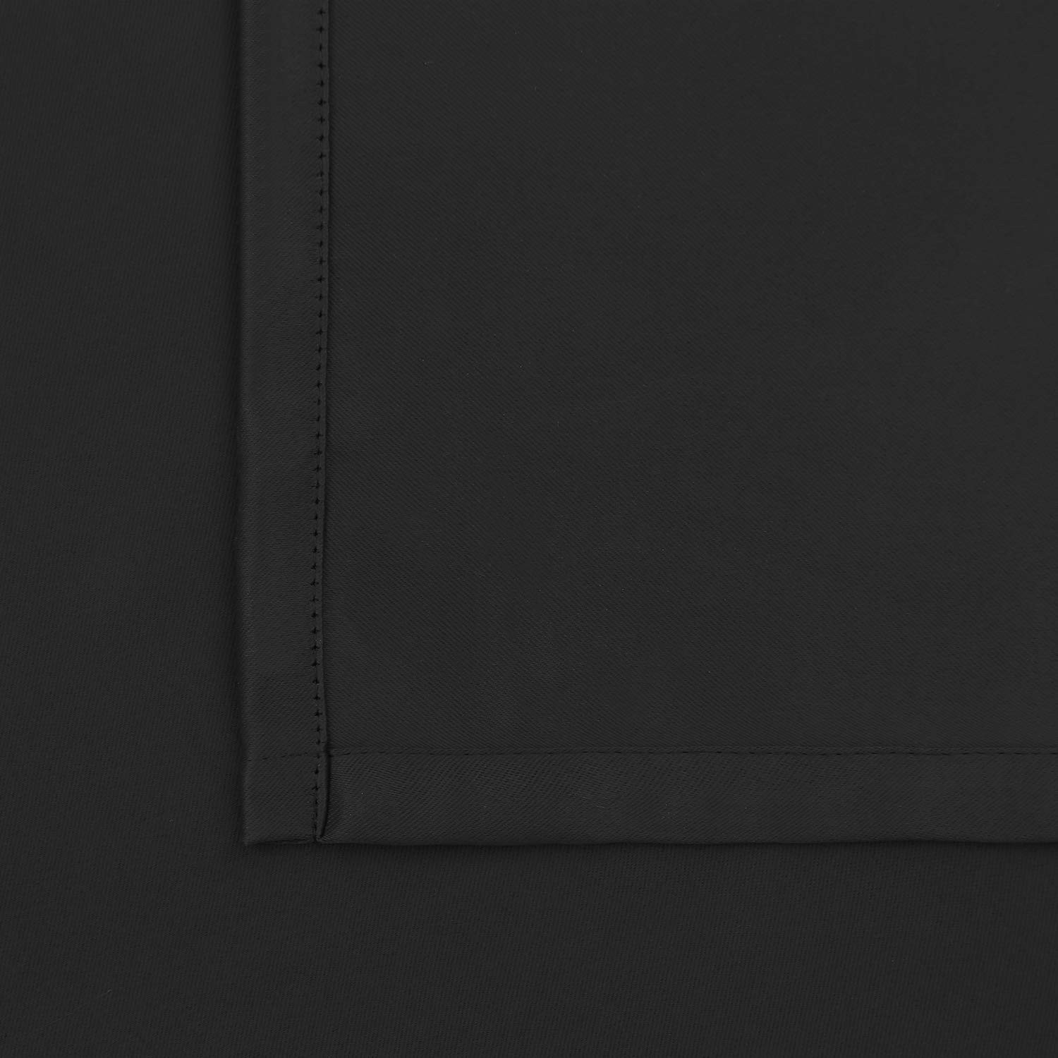 BGment Black Out Curtains 54 Inches Long for Bedroom – Rod Pocket Thermal Insula