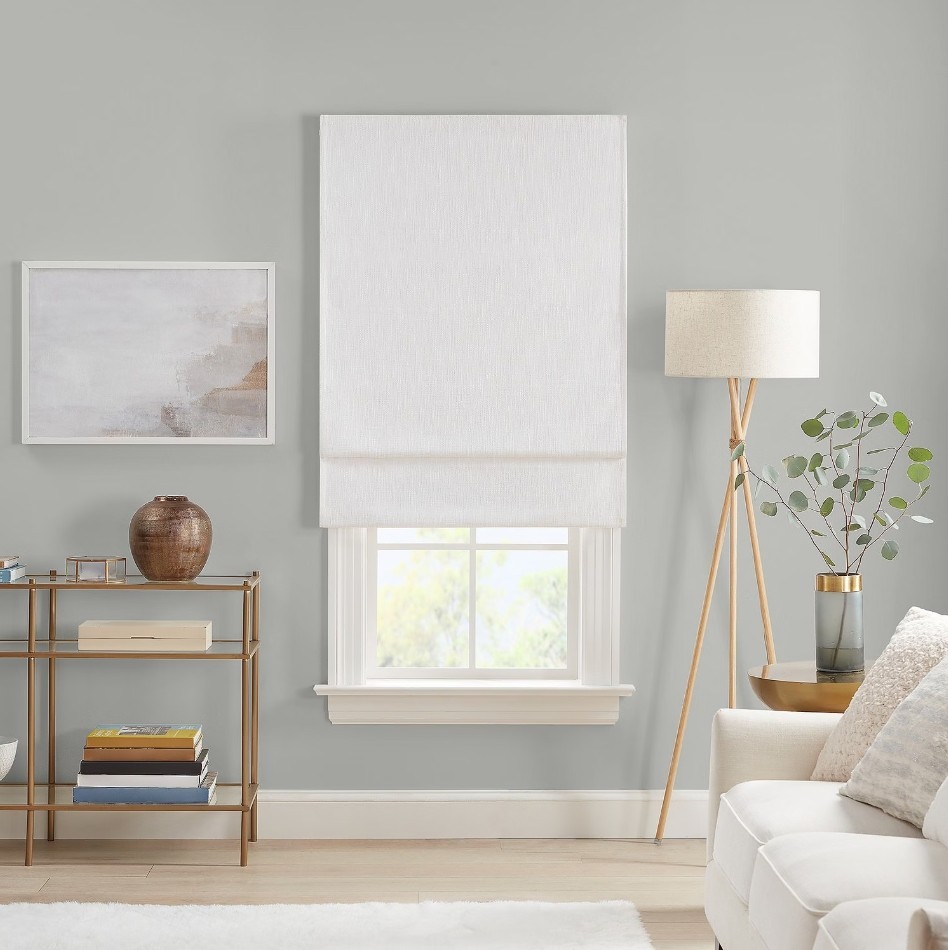 Drew Cordless Blackout Roman Shades – Multiple Colors and Sizes