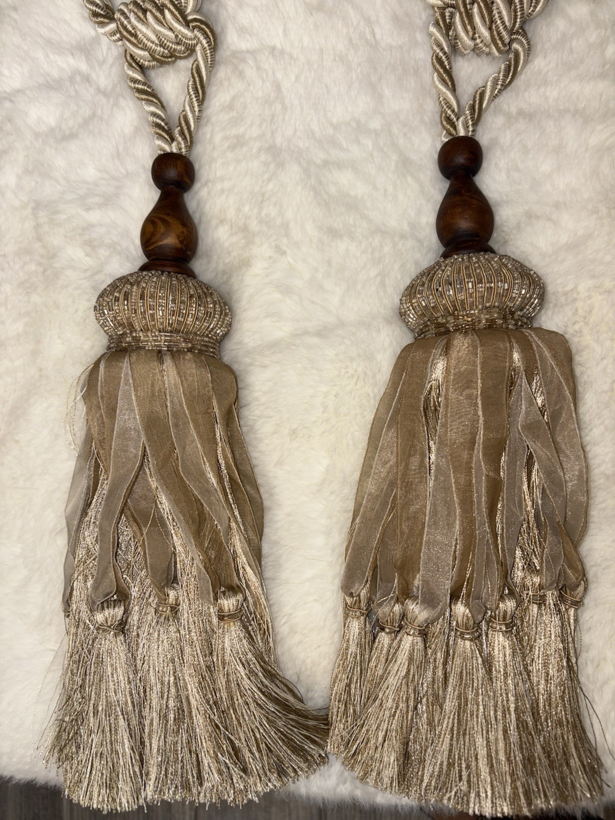 Curtain Drapery Tassel Tiebacks Different Styles & Colors NEW