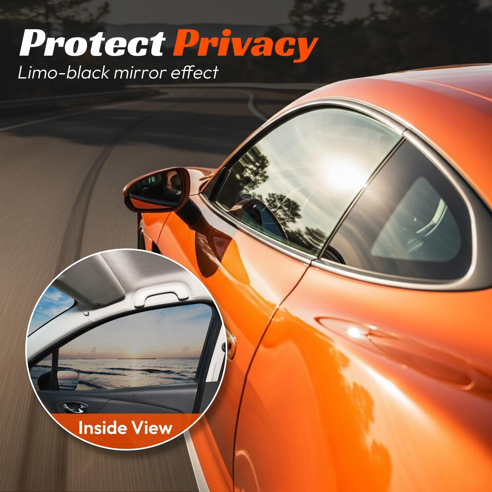 PAMAGOO Car Window Tint 20% VLT, 20 Percent Nano Ceramic 20in x 10ft, Vlt