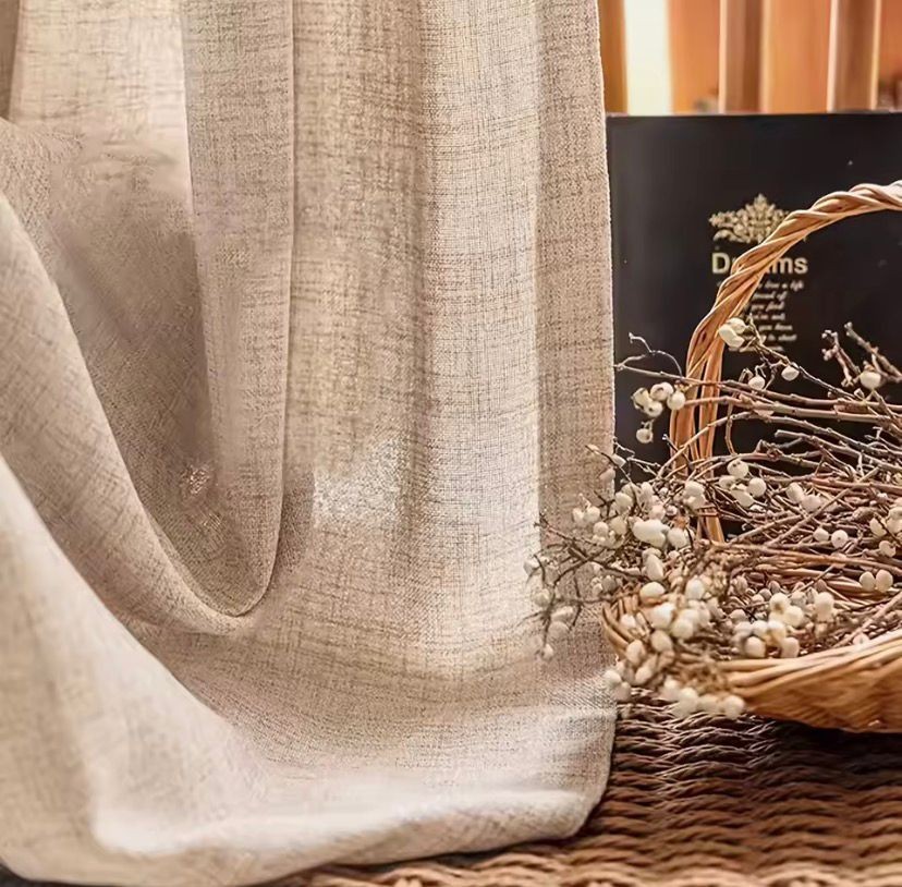 Blackout Window Curtains Curtain 100% Fabric 84 inches Pair Eyelet for Bedroom..