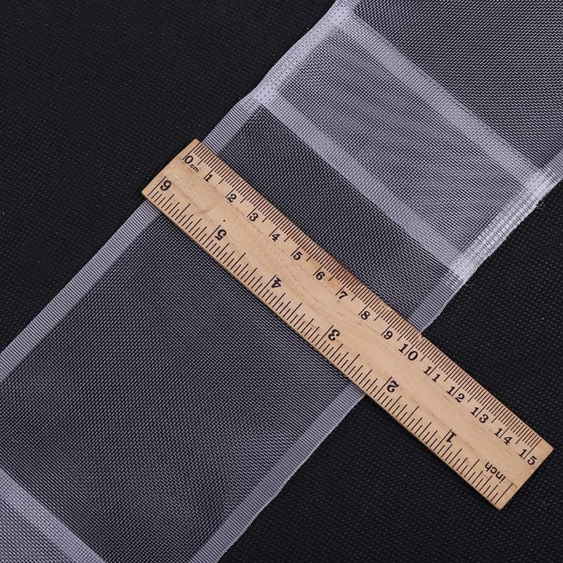 32 Feet Curtain Tape, 4“ Grommet Serpentine Translucent Drapery Header Tape