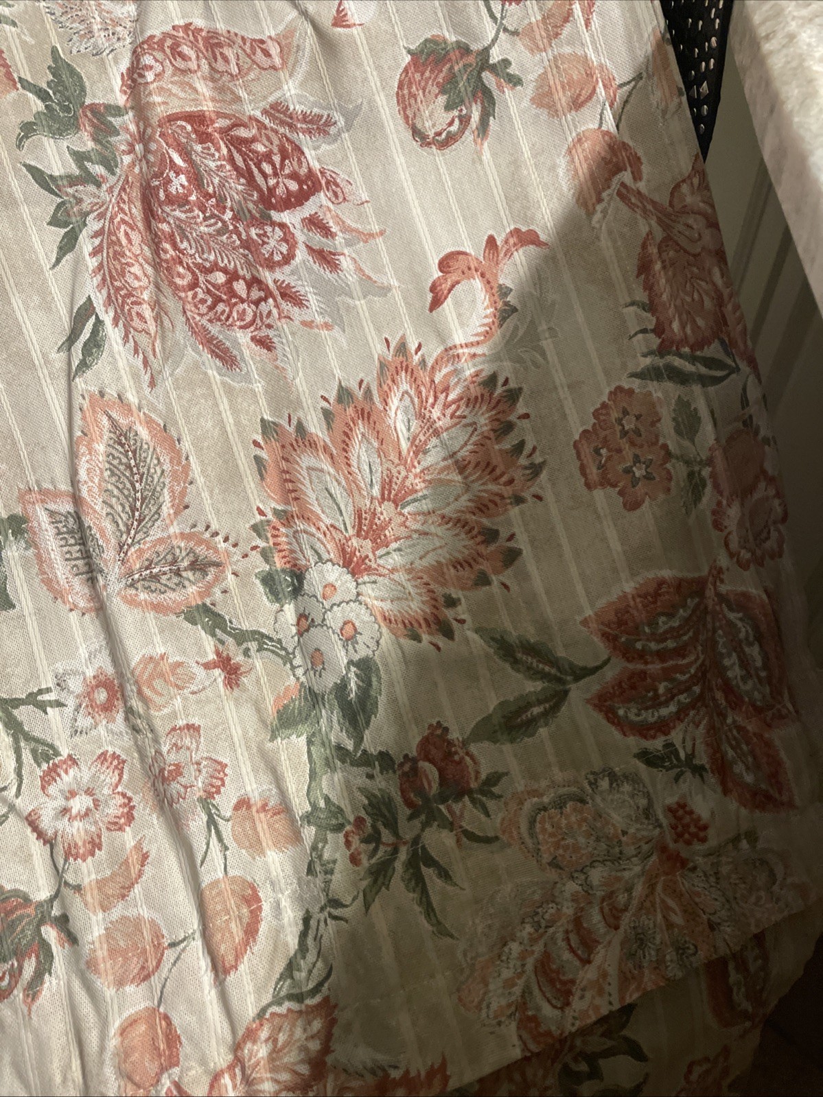 Traditions By Waverly Floral Curtain Panels Set Of 2 Rod Pocket Top
