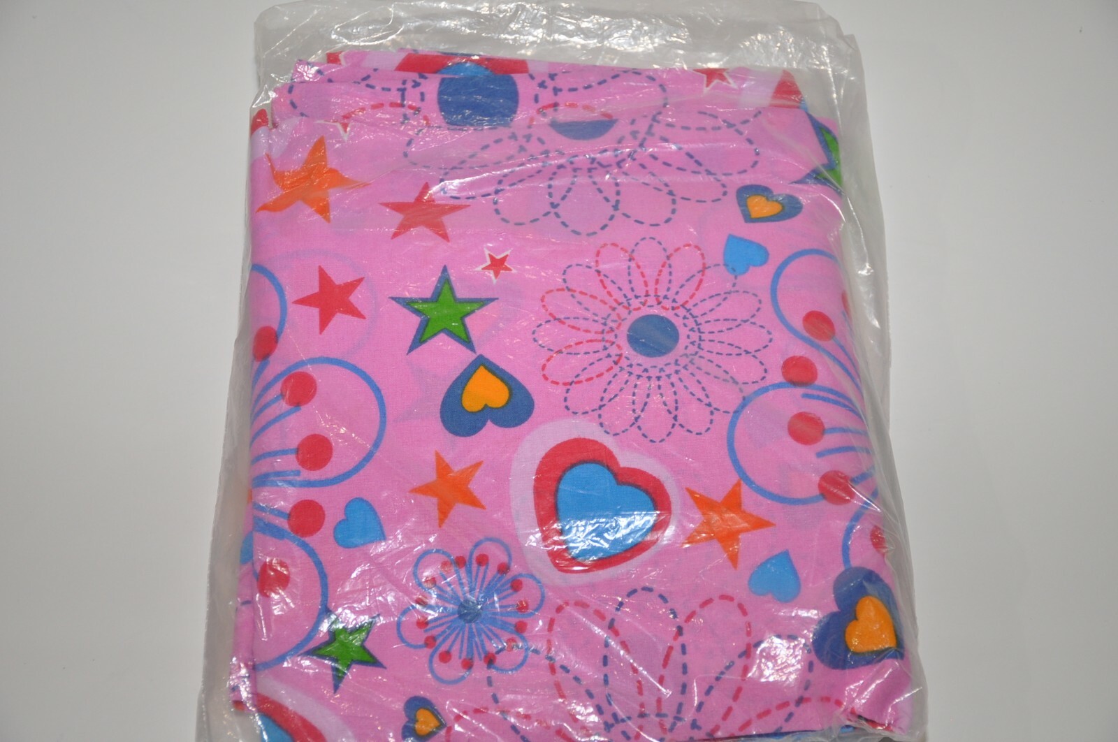 Disney Thats so Raven Window Curtains Drapes 84″ x 84″ Blue Pink Hearts Flowers
