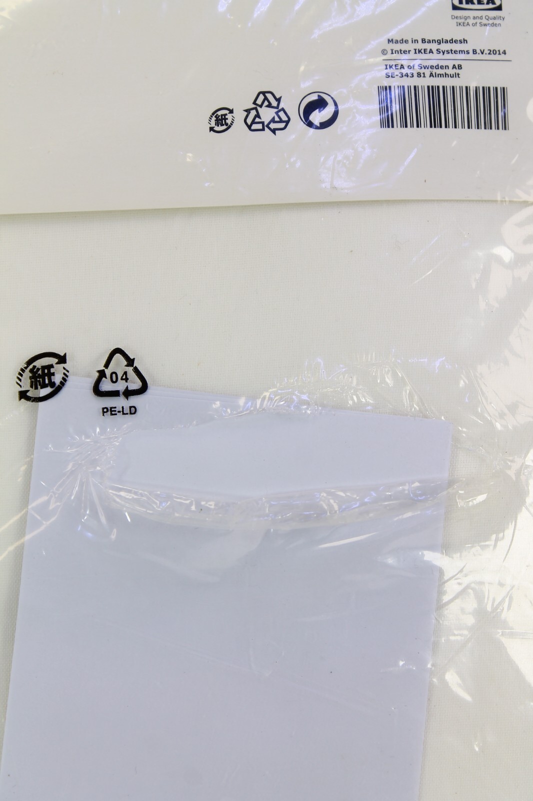 New Vivan 57” x 98.5” 2 Panels IKEA 1651 White Window Curtains