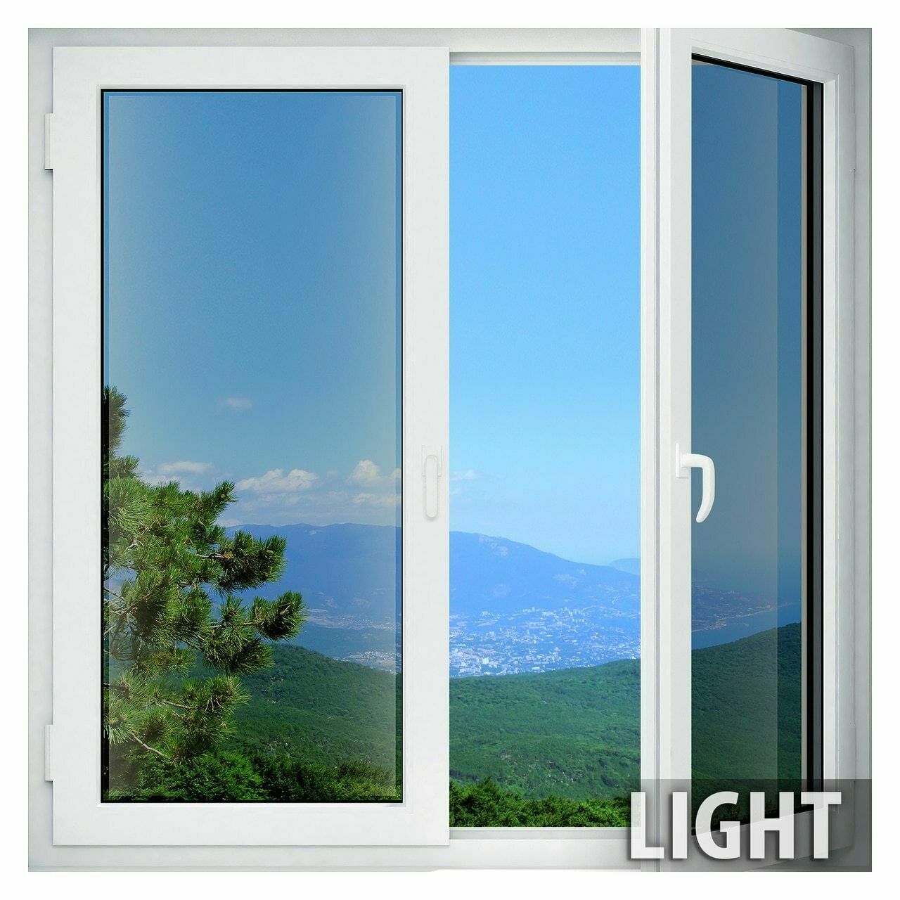 BDF NC60 Transparent Heat Control & UV Cut Window Film Nichrome 60
