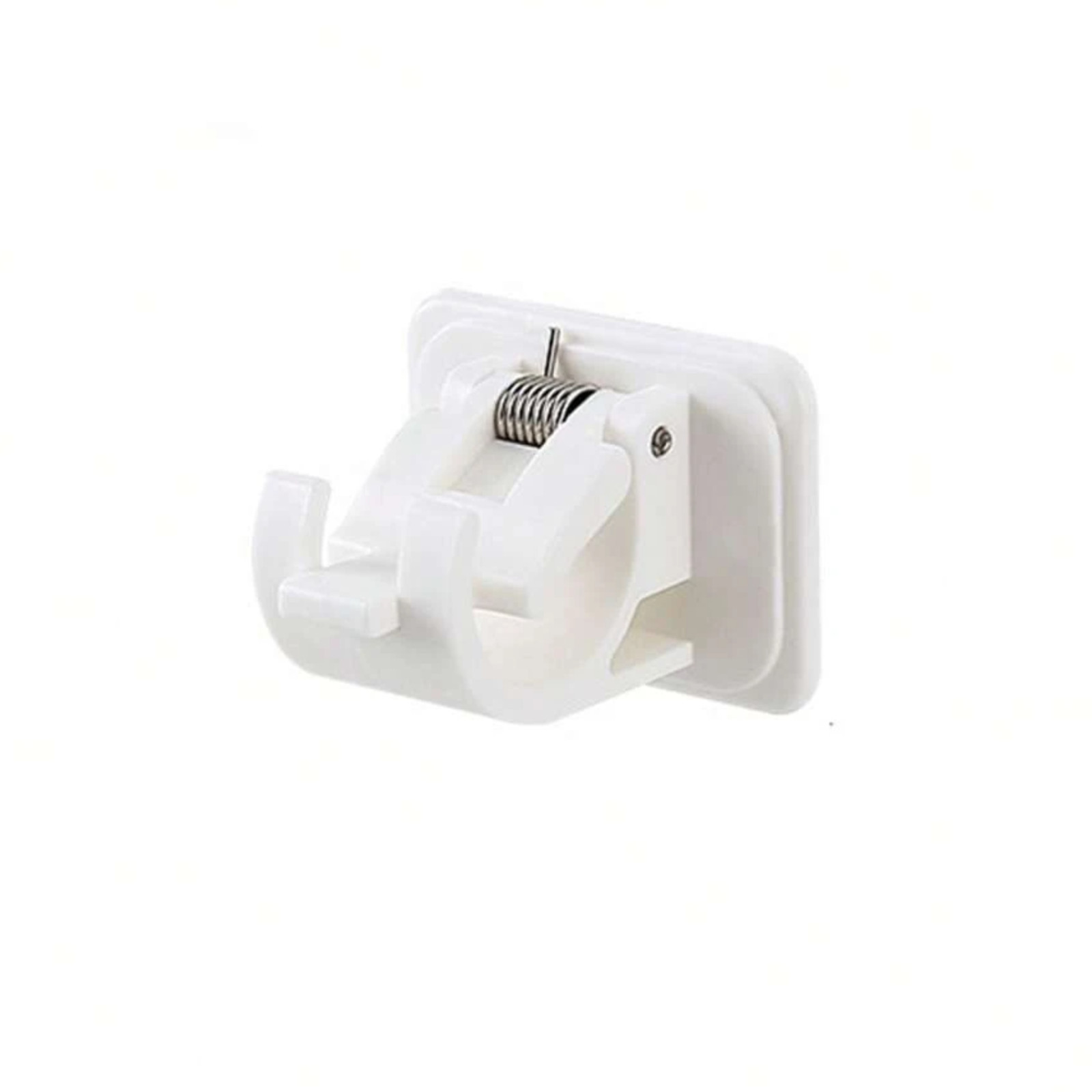 Wall-Mounted Curtain Rod Bracket Self-Adhesive Curtain Rod Holder Drapery Hook
