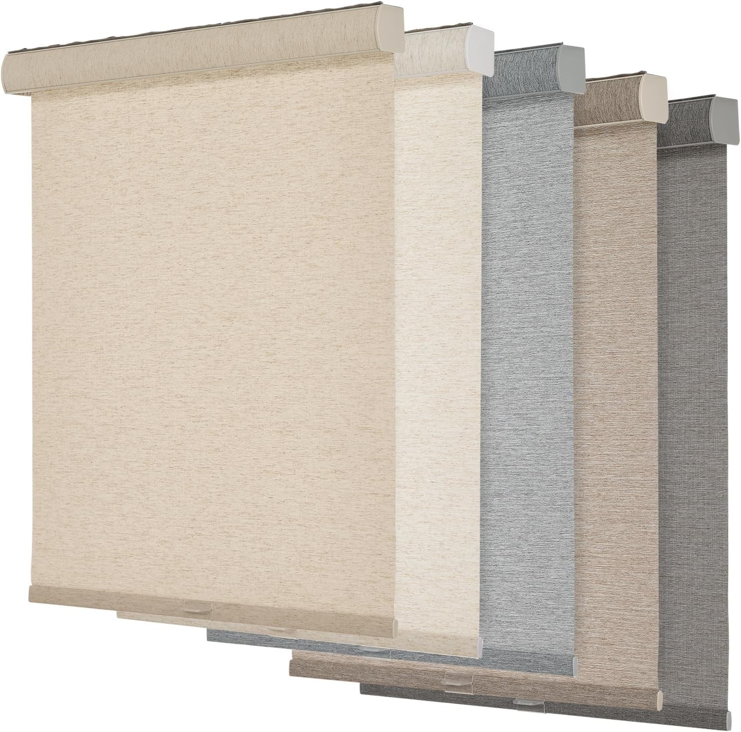 Persilux 32×72″ Cream Cordless Roller Blind Shade