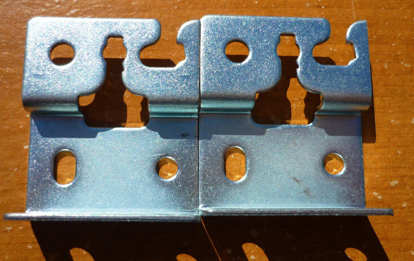 3 PAIR Heavy Duty Metal Roller Shade Universal Inside/Outside Mounting Brackets