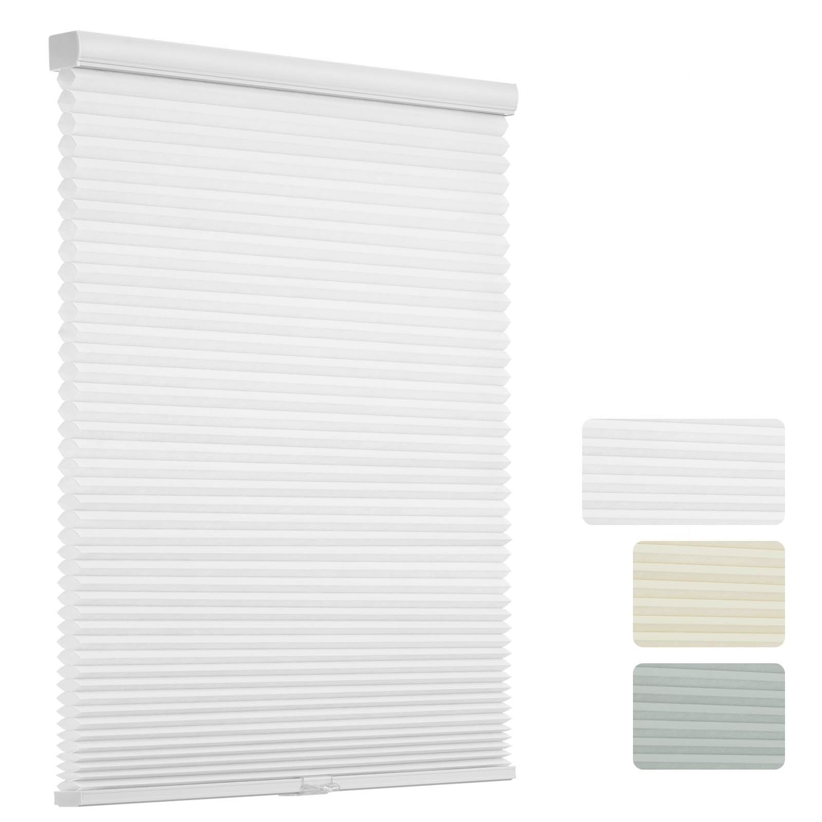 Changshade Cellular Shades White 29″Wx72″H