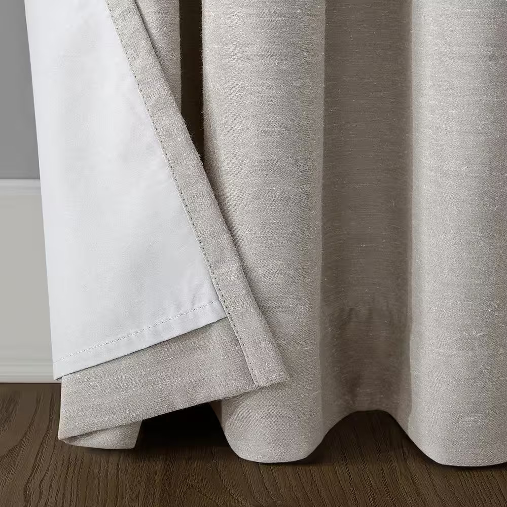 Colt Linen Polyester Blend Pearl Linen Polyester Blend 52 In. W X 95 In. L Gromm