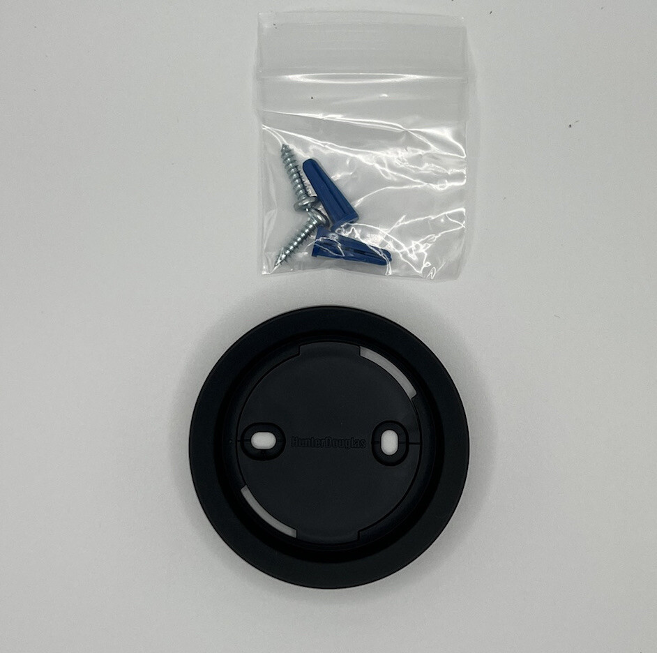 Hunter Douglas Pebble Surface Wall Mount Black NEW Remote Holder Only—Powerview
