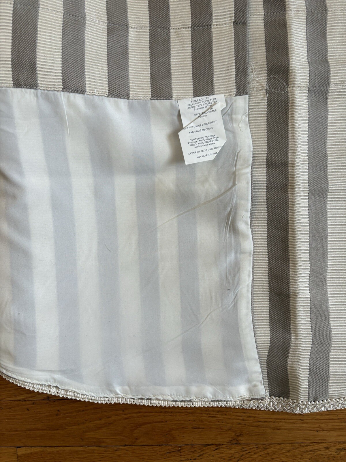 Window Valance 52×15 Inch Beige-cream