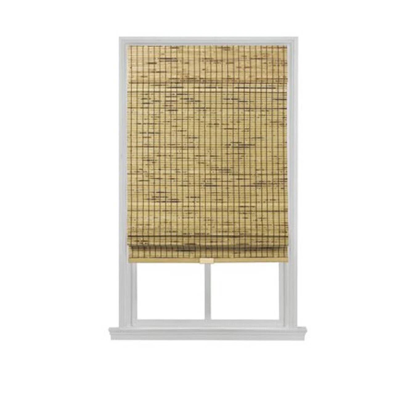 Light Filtering Cordless Natural Woven Bamboo Window Shade 27 in. W x 64 in. L