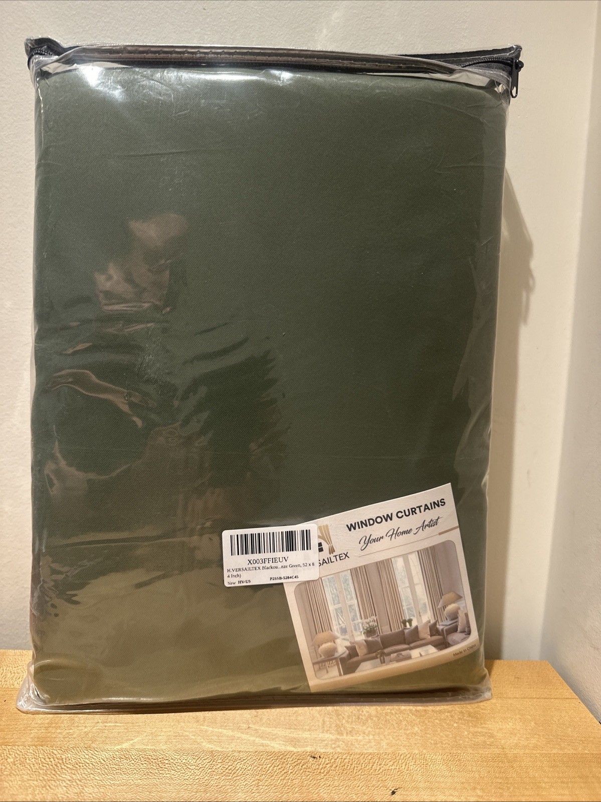 H.VERSAILTEX 100% Blackout 52″W x 84″L (Pack of 1), Green