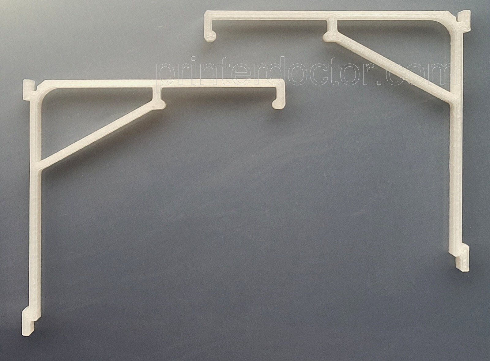 Valance Clip 3-1/2″ Vertical Blinds hidden behind under mount bracket 2pcs home