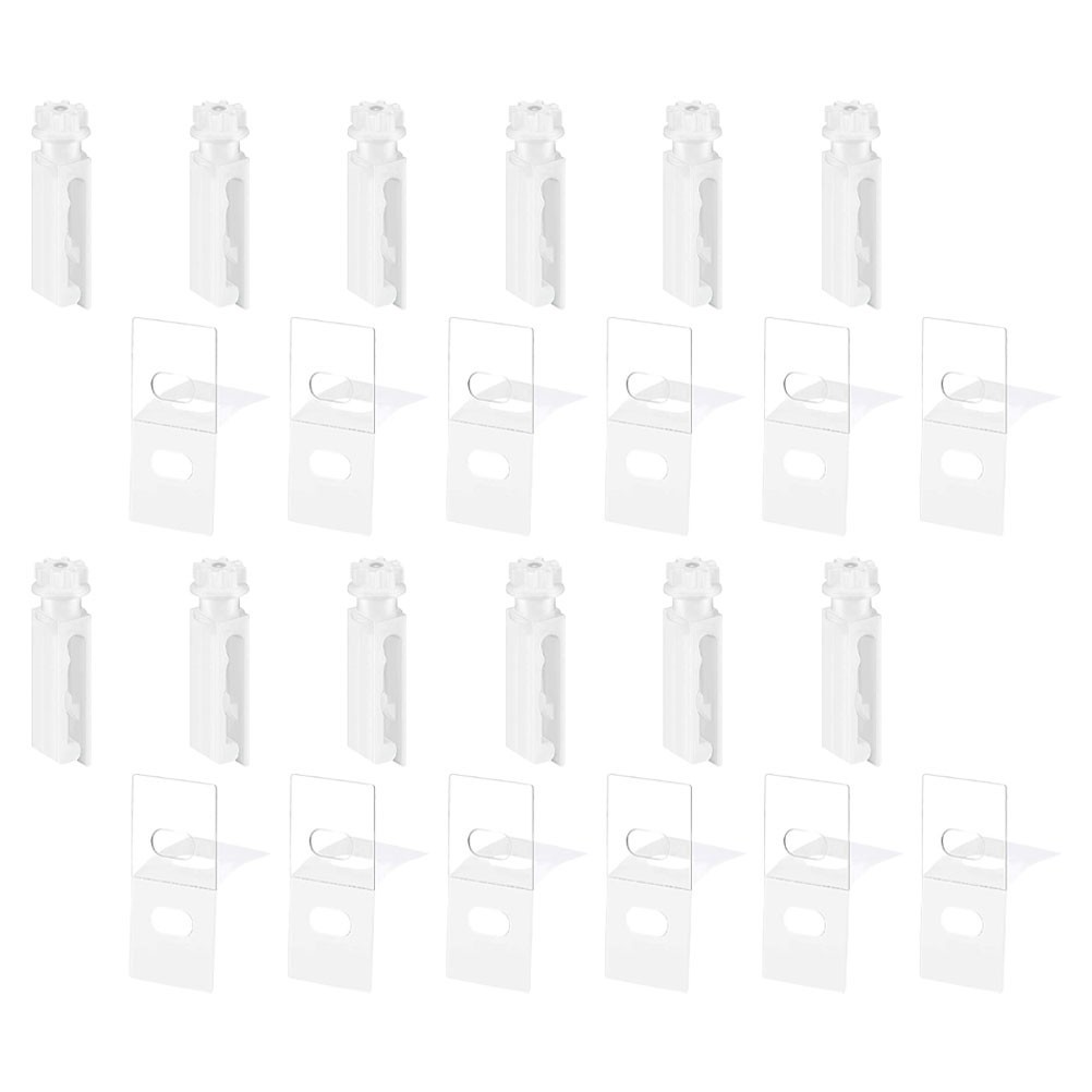 12 Set PVC Vertical Blind Replacement Stems for Window Repairs