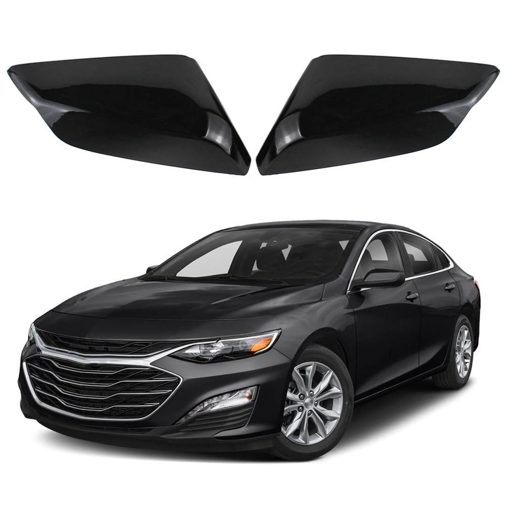 Chevrolet Malibu 2016-2024 Side Mirror Cover Cap Replacement Compatible with