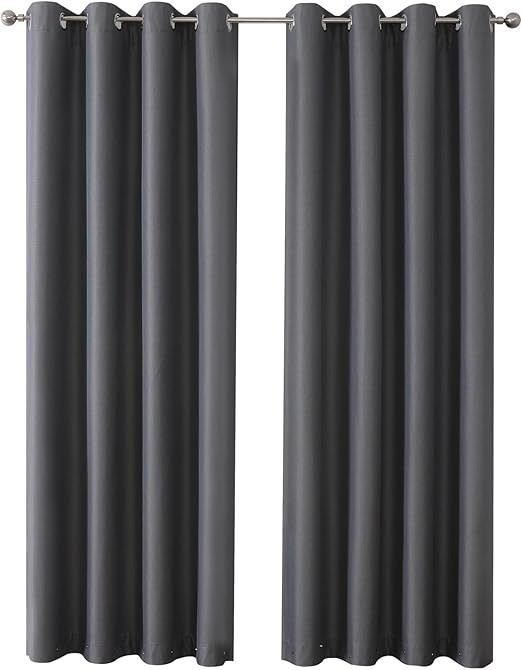 Airwill Professional Grade Blackout Curtains 99.99% Light Blocking Thermal
