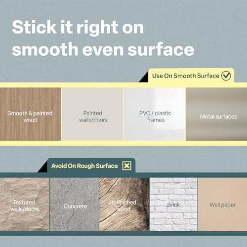 REGAL Estate QuickInsta Cordless TDBU Cellular Shade Door 25×72 White NoDrill ND