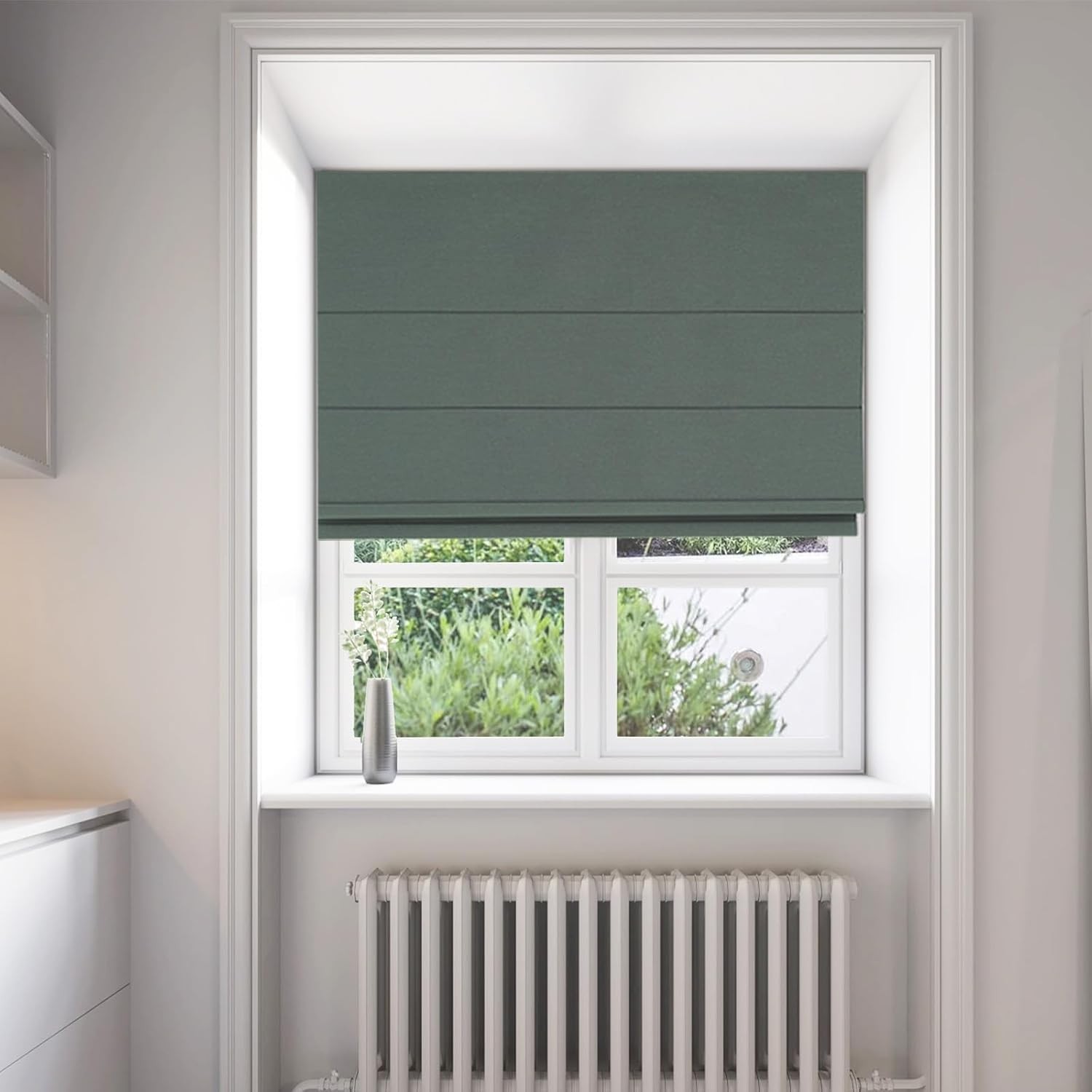 Changshade CUSTOM SIZE Window Blinds Cordless Roman Shades Roller Blinds
