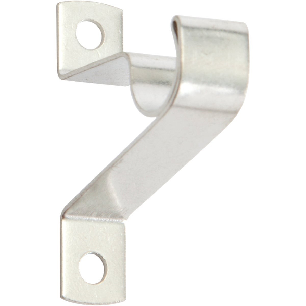 Kenney Silver 7/16 In. Cafe Rod Bracket (2-Pack) KN826/19NP Kenney KN826/19NP