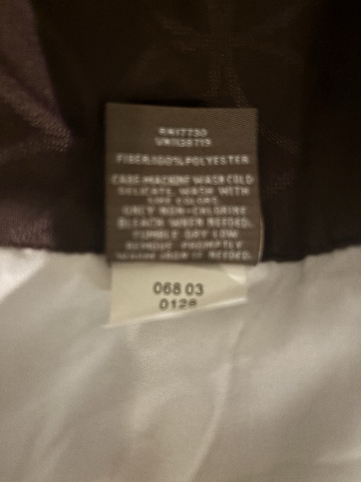 Fieldcrest Luxury Dark Brown Light-Filtering Curtain 50×84 Set of 2 Panels