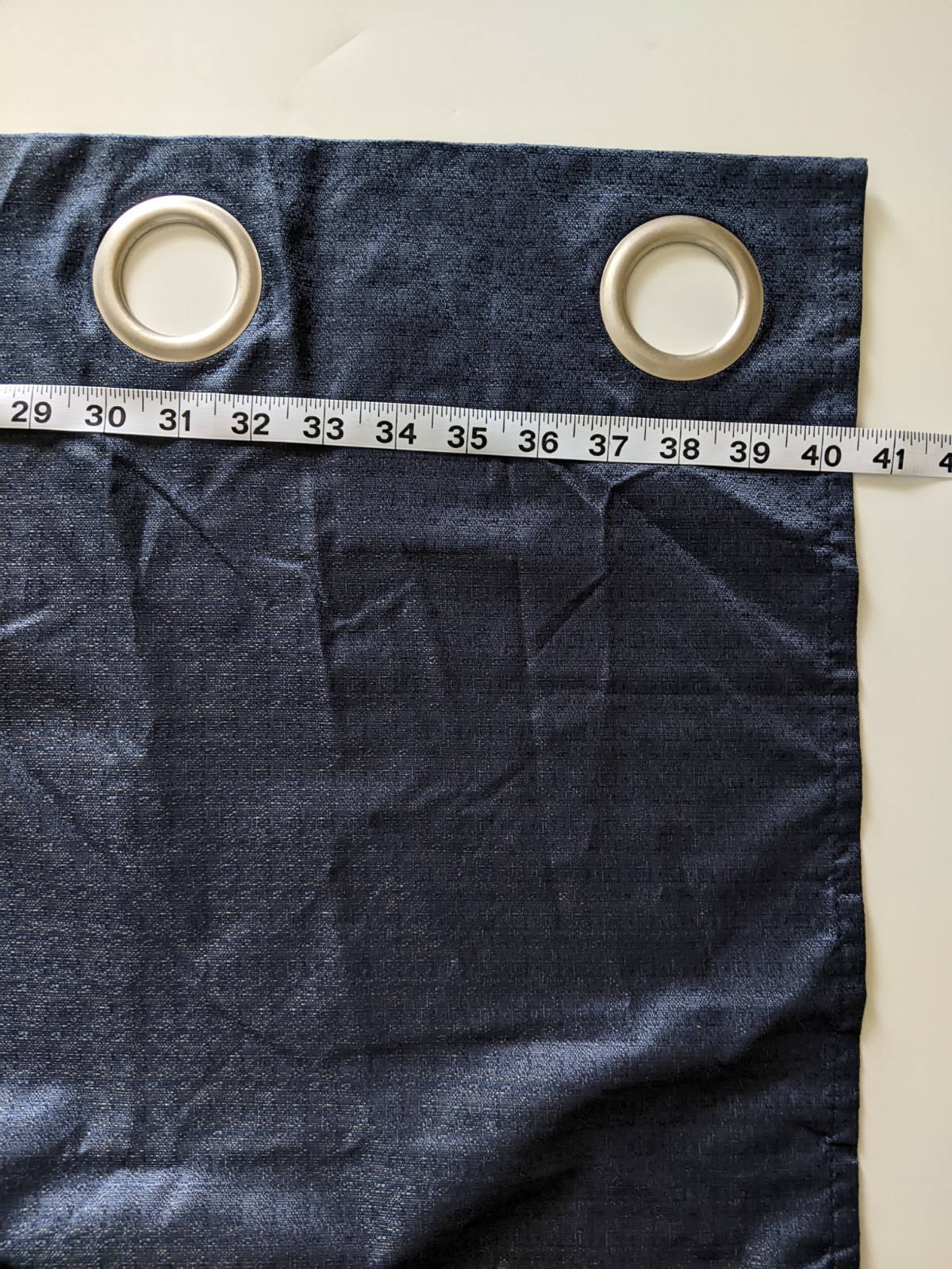 Sun Zero Navy Blue Grommet Blackout Curtains Set of 2 40 x 63″ New Without Box
