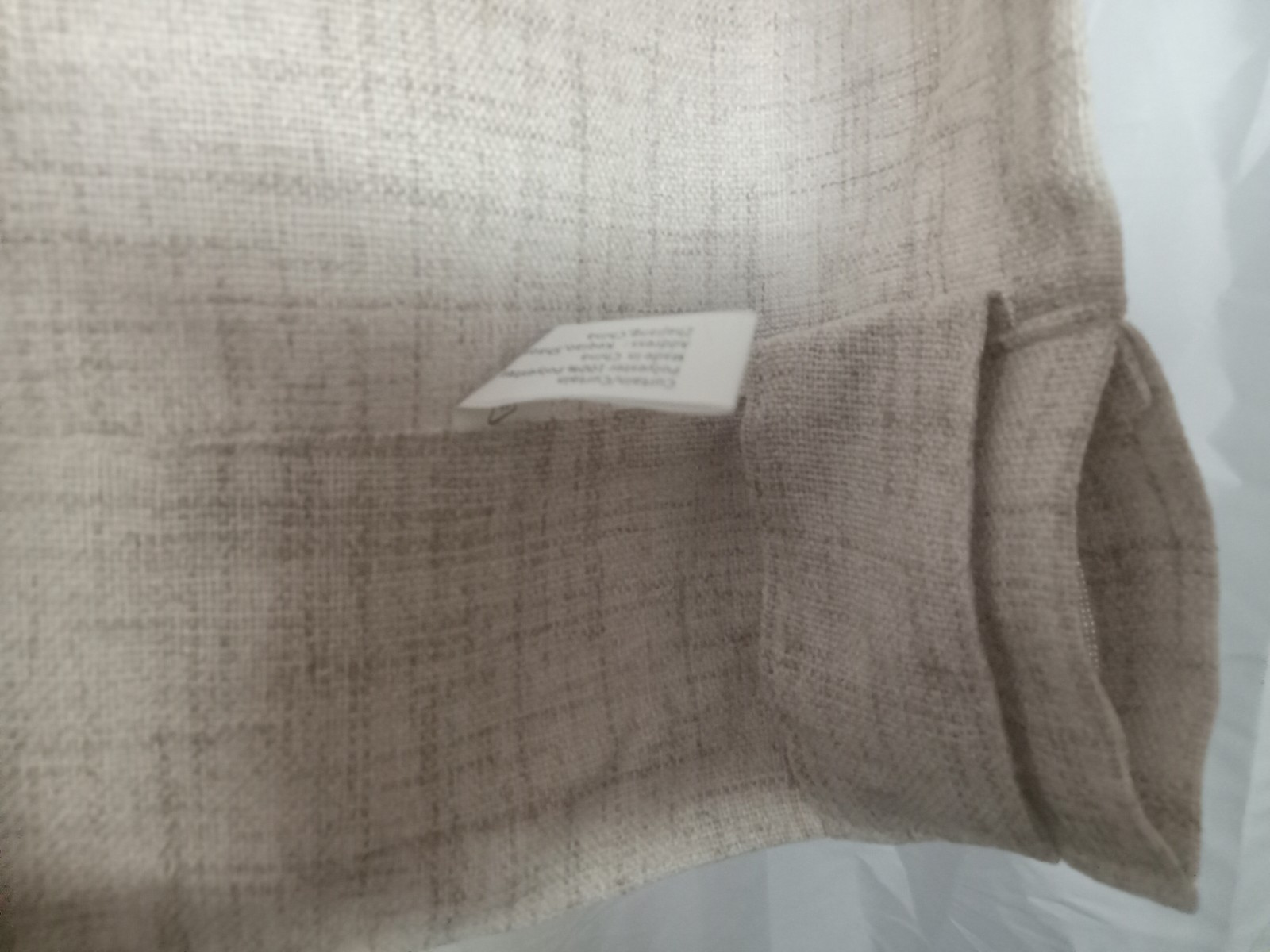 52w X 84l YoungsTex curtain textured, linen-like fabric 100% Polyester, 1pc