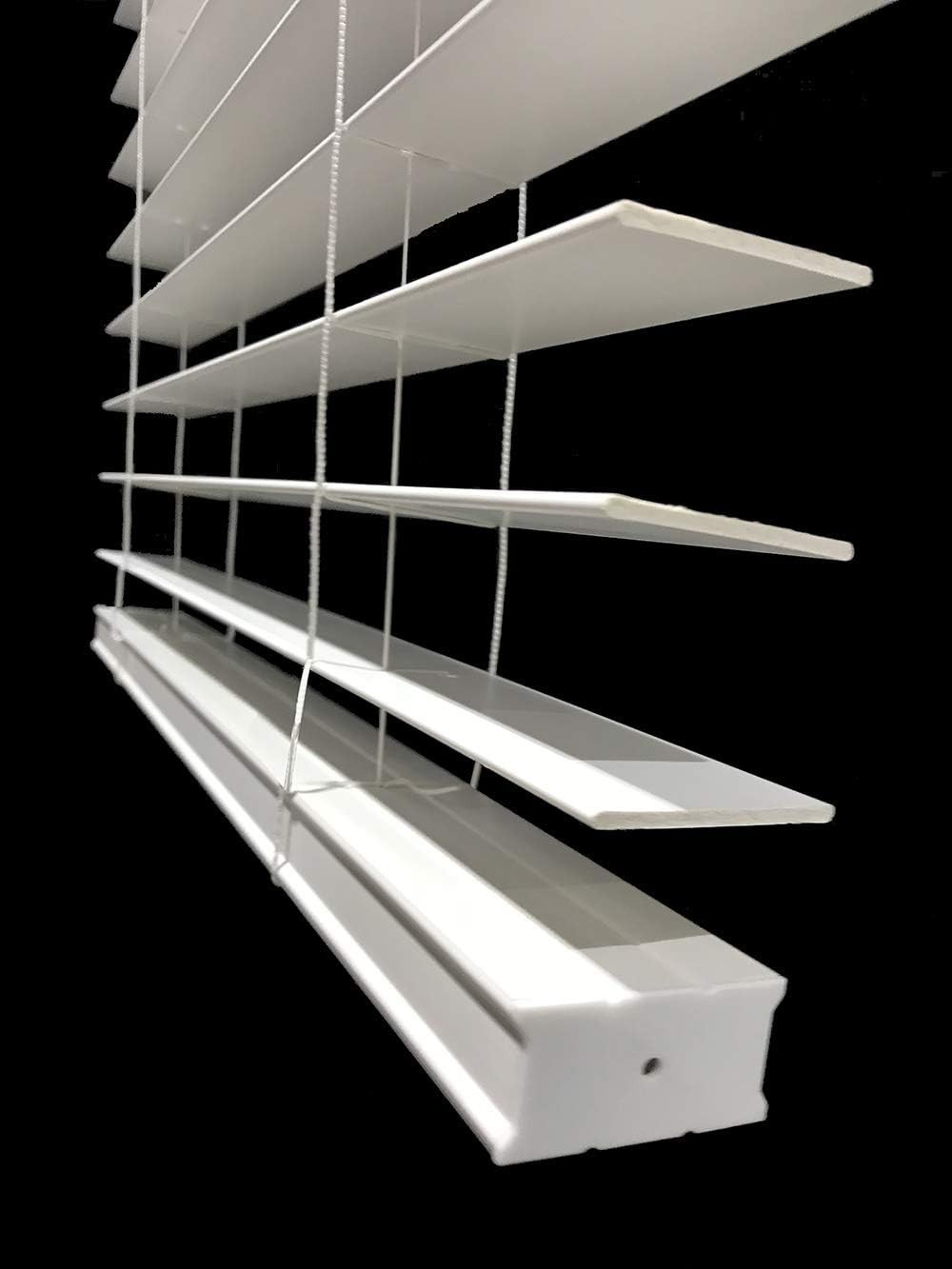 Cordless Window Blinds 70.5 x 48 – Smooth White