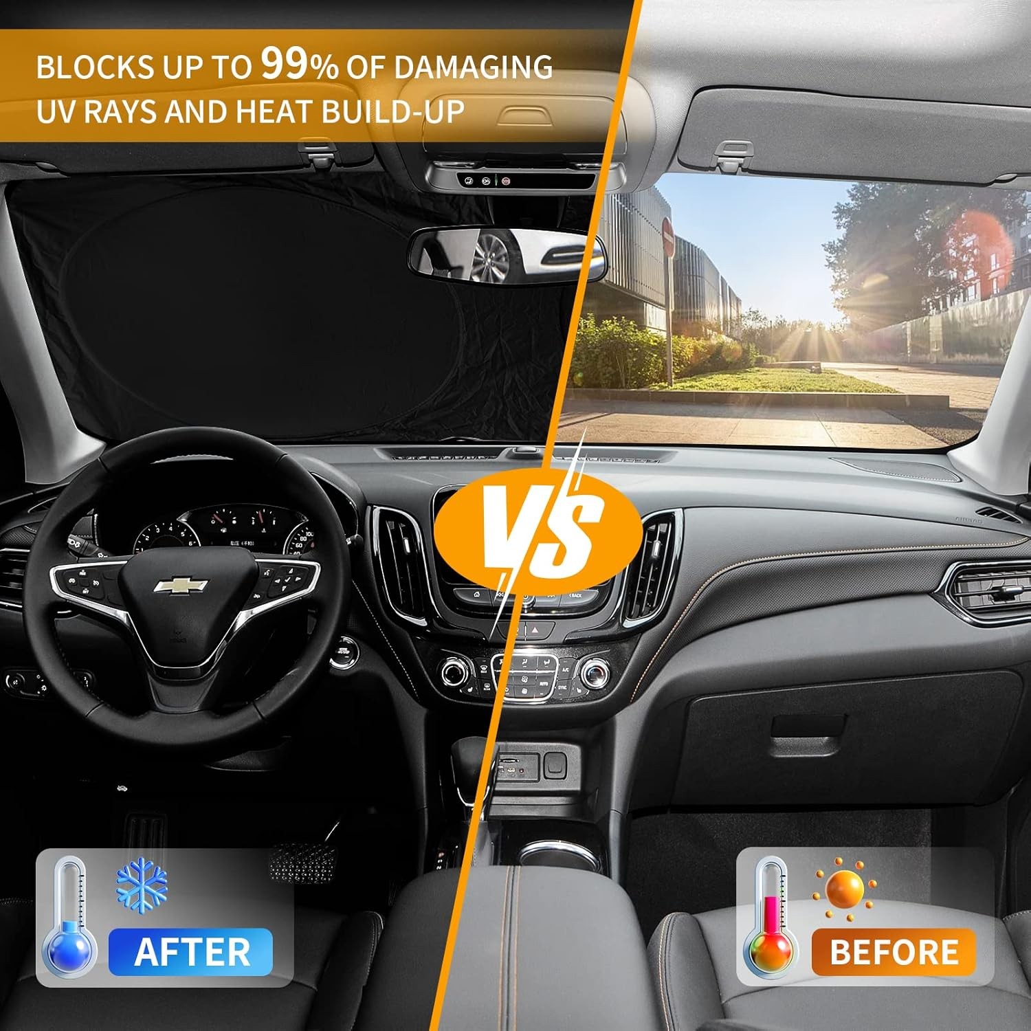 Car Windshield Sun Shade for 4Runner 2003-2009-Sunshade for Front Window Cover C