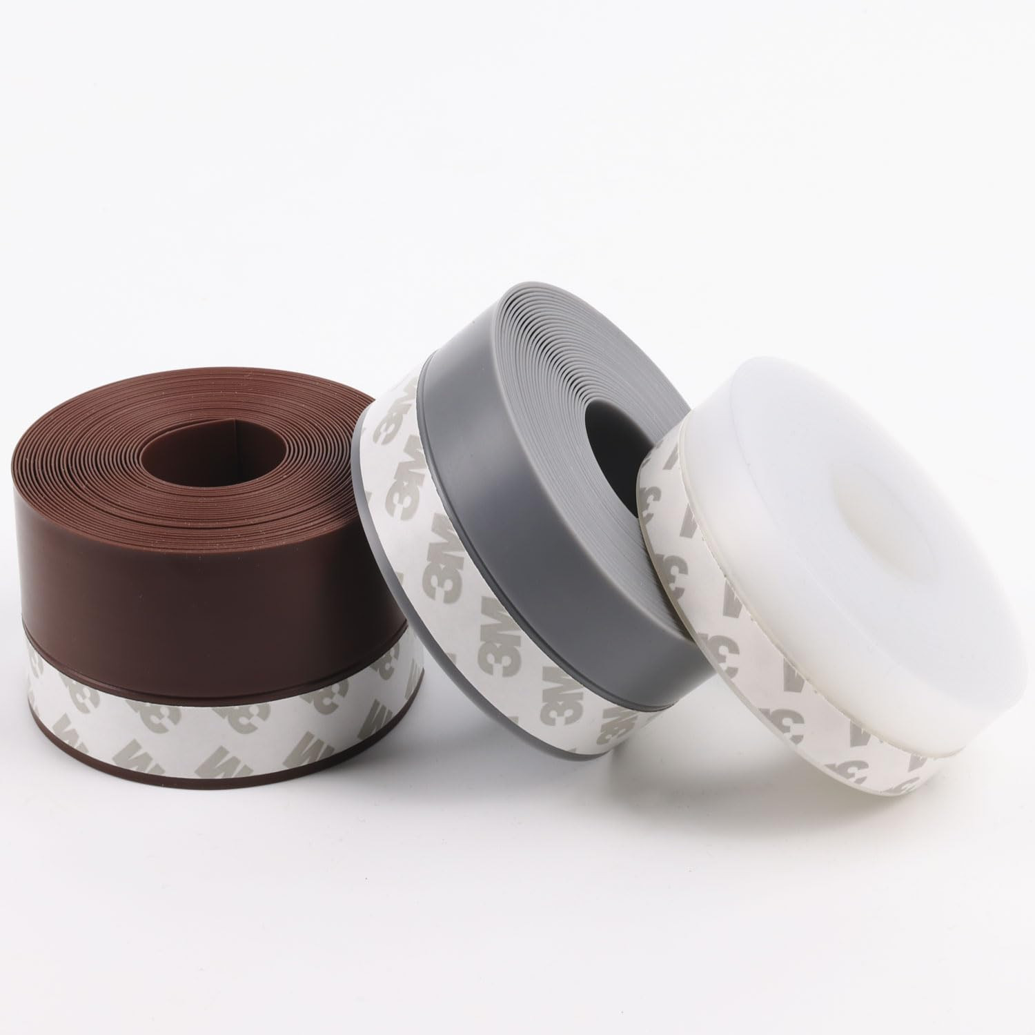 5M/16Ft Window Sealing Strip, Self Adhesive Weather Stripping 35Mm Width, Silico