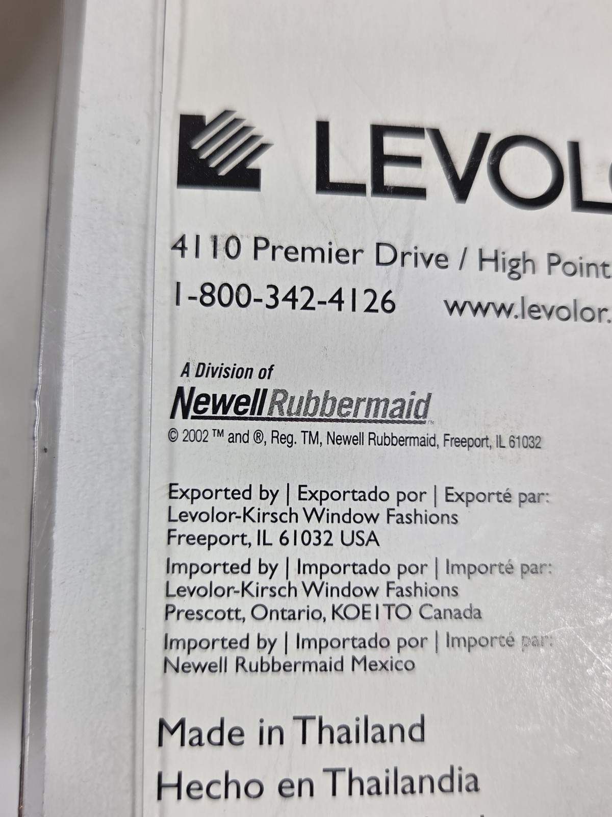 NOS New Levolor Holdbacks Warm Oak 77138 1 1/8″ Finials