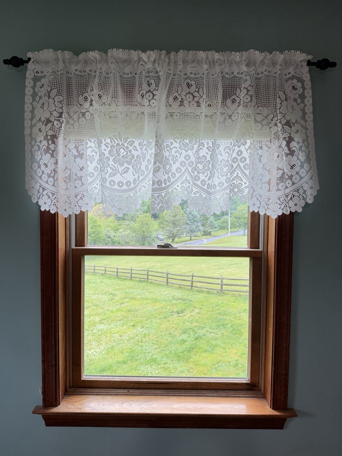 Heritage Lace Curtain- Off White 60 x 24” Tier American Beauty New In Package