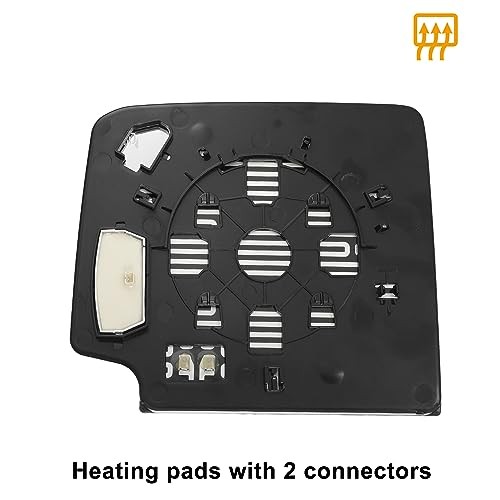 Car Passenger Side Rearview Mirror Glass Right Upper Heated Mirror Glass