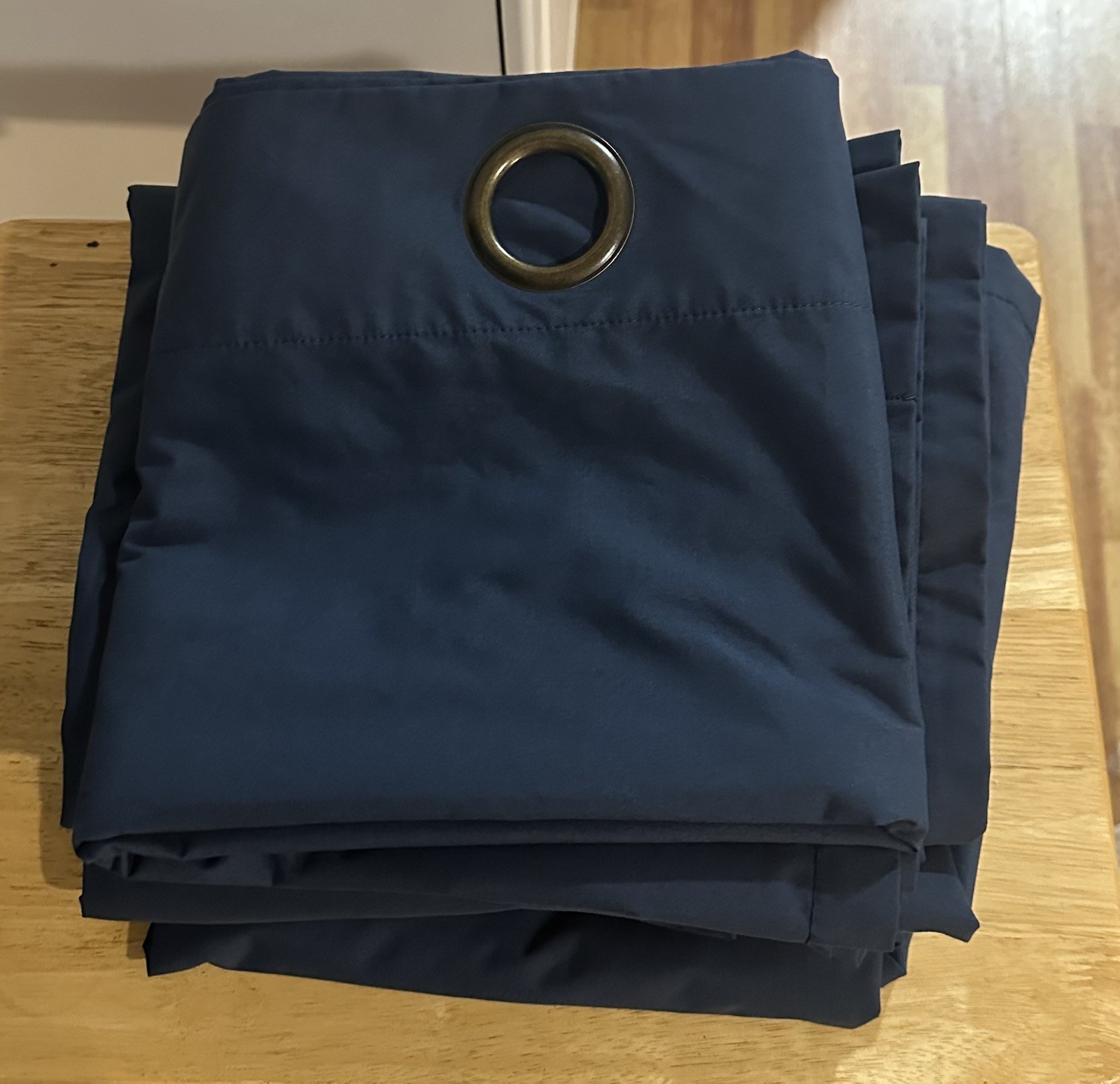 Ellery Homestyles LLC Total Blackout Grommet Curtain Panels Navy Blue 4 Pieces