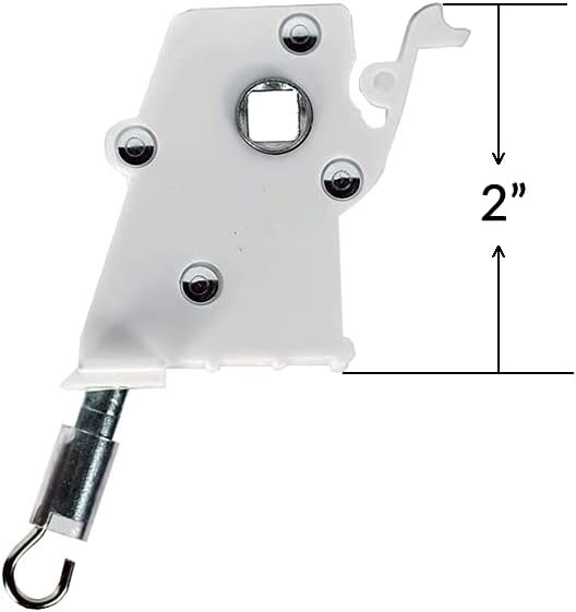 Heavy Duty High Profile Wand Tilter for 2″ Blinds, Square 1/4″ Drive w/Hook