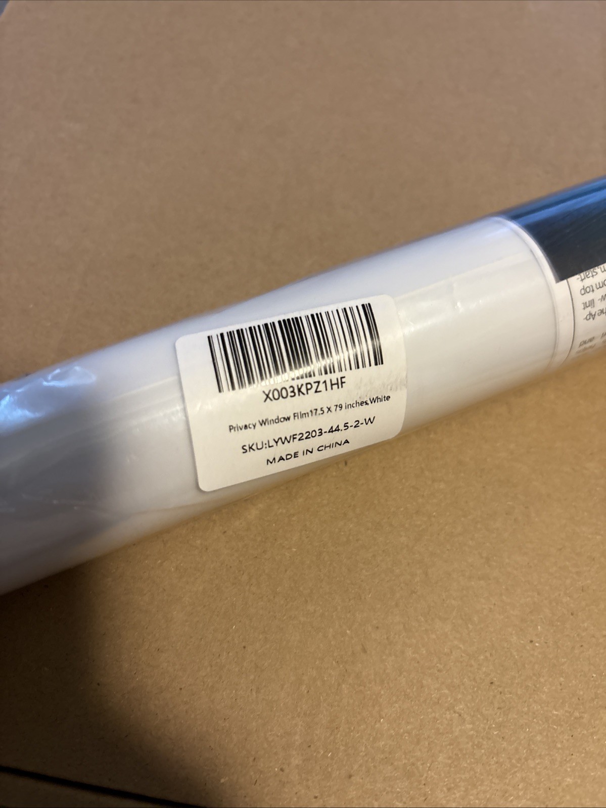 White Privacy Window Film White Glass Sticker Window Security