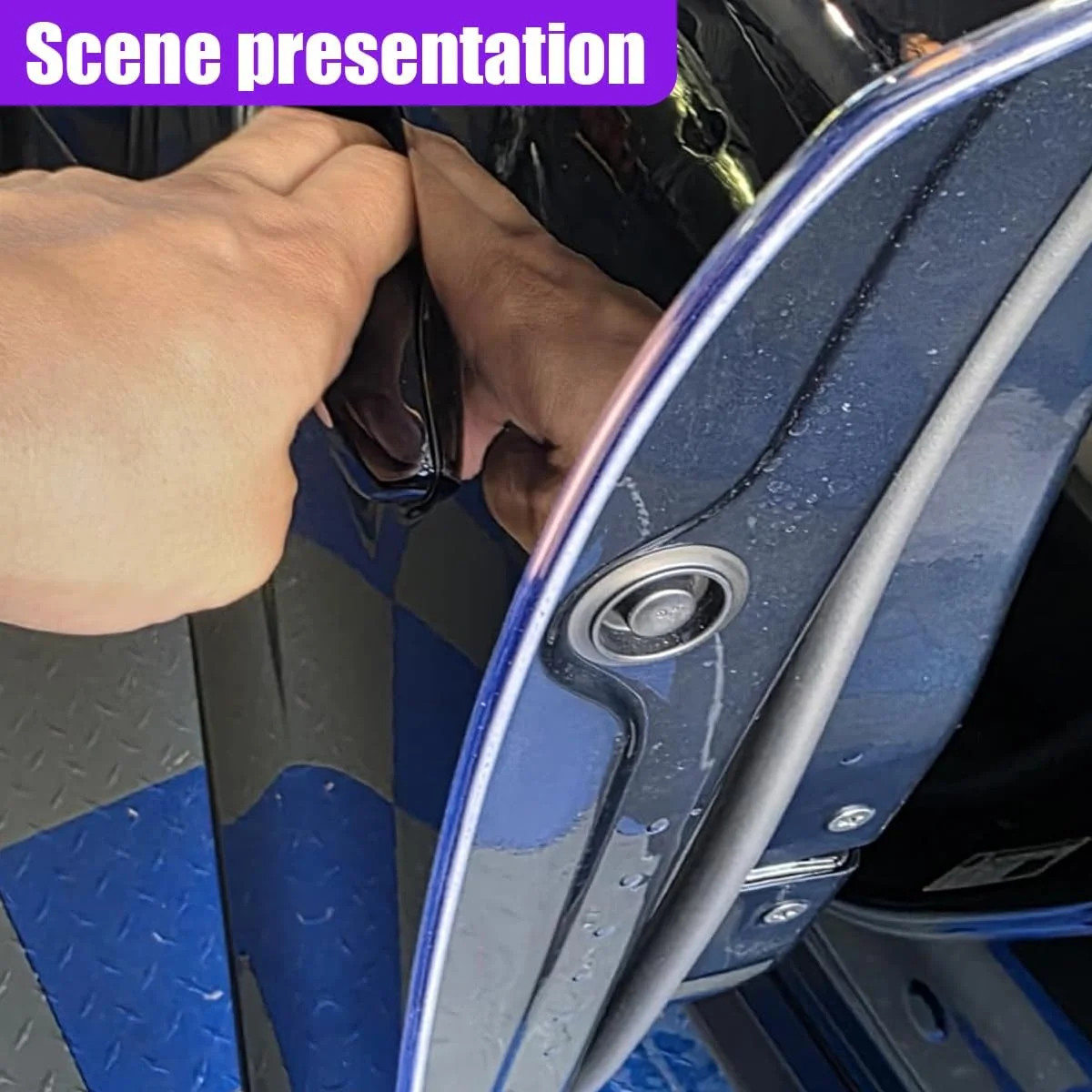 32Ft (10M) Car Door Edge Protector, Self-Adhesive Scratch Resistant U Shape Auto