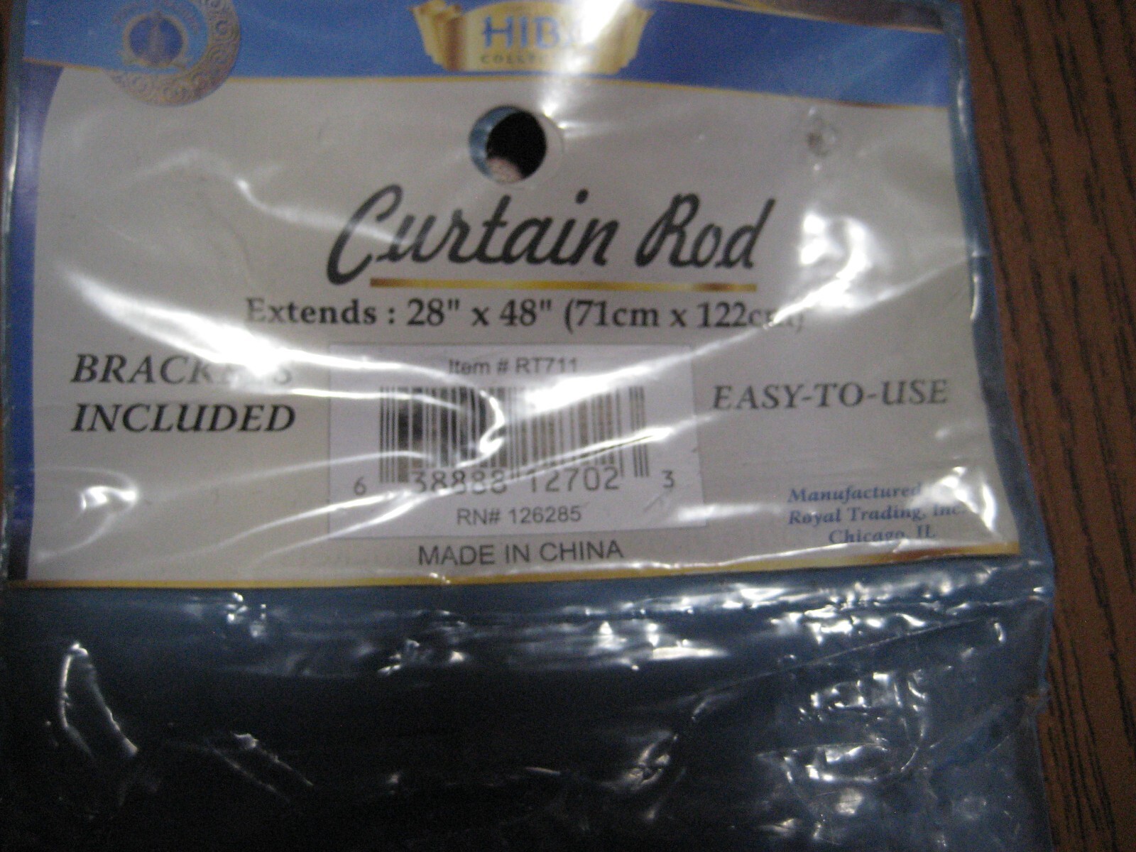 Café Curtain Rod Mounting Hardware for Basic Adjustable Curtain Rod