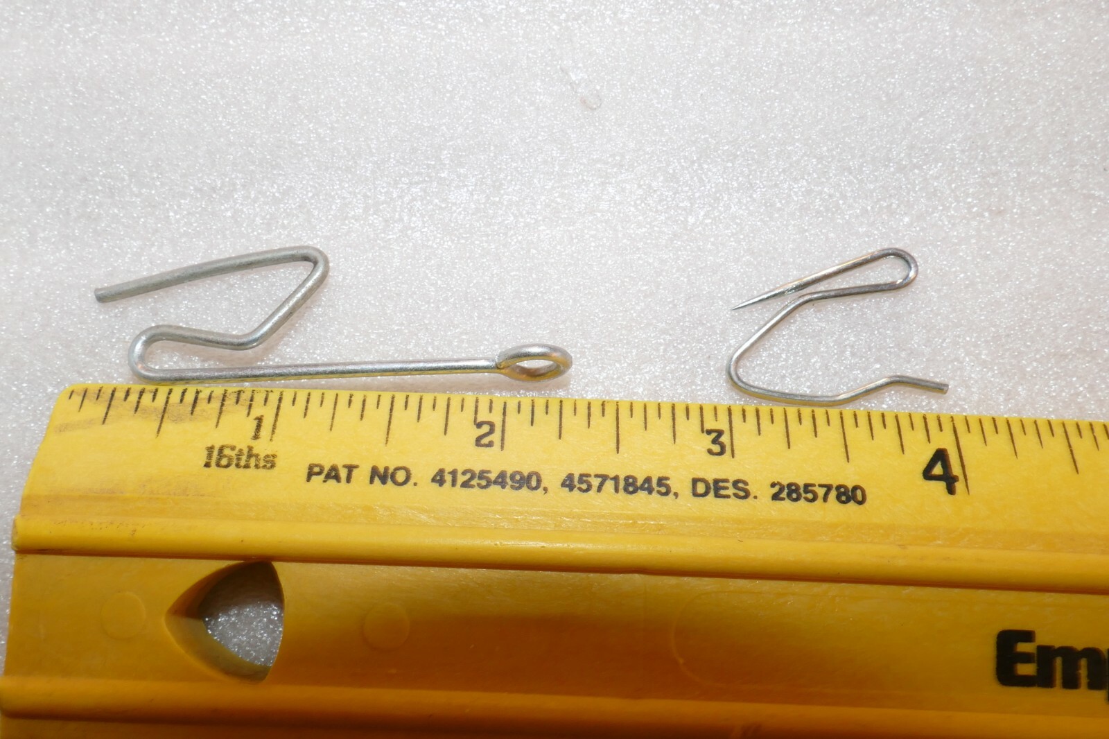 31 VINTAGE metal 3″ DRAPERY CURTAIN HOOKS + about 2 pounds assorted others LOT