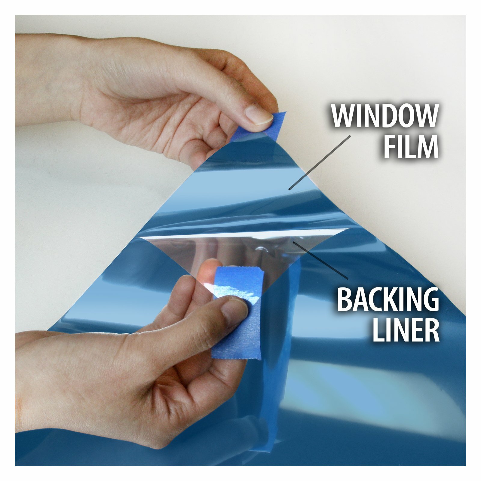 BDF CABL Window Film Transparent Color Blue