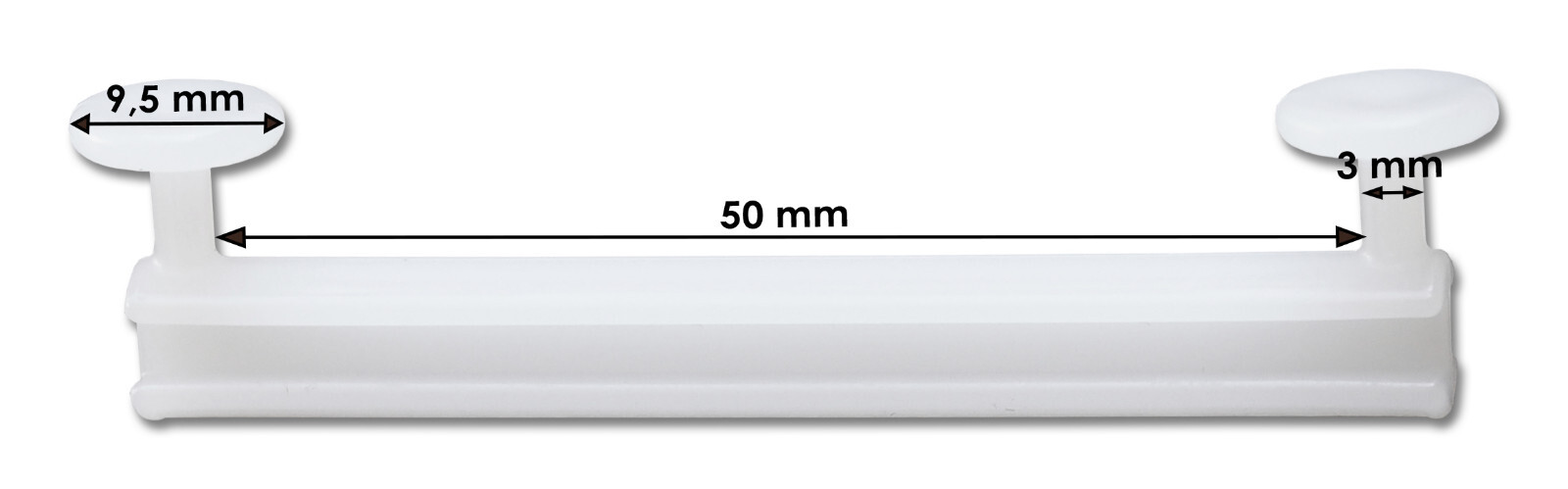 35pcs loop glides for 50mm loops loop curtains/loop scarves