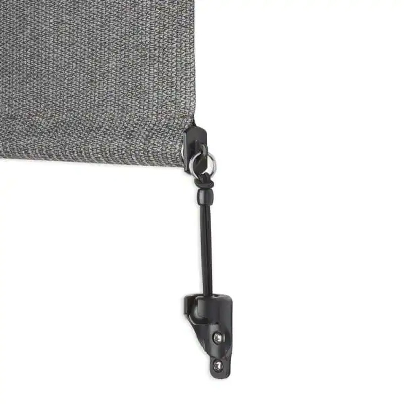 Exterior Roller Shade Cordless UV Blocking Fade Resistant Fabric 120 W X 72 In L