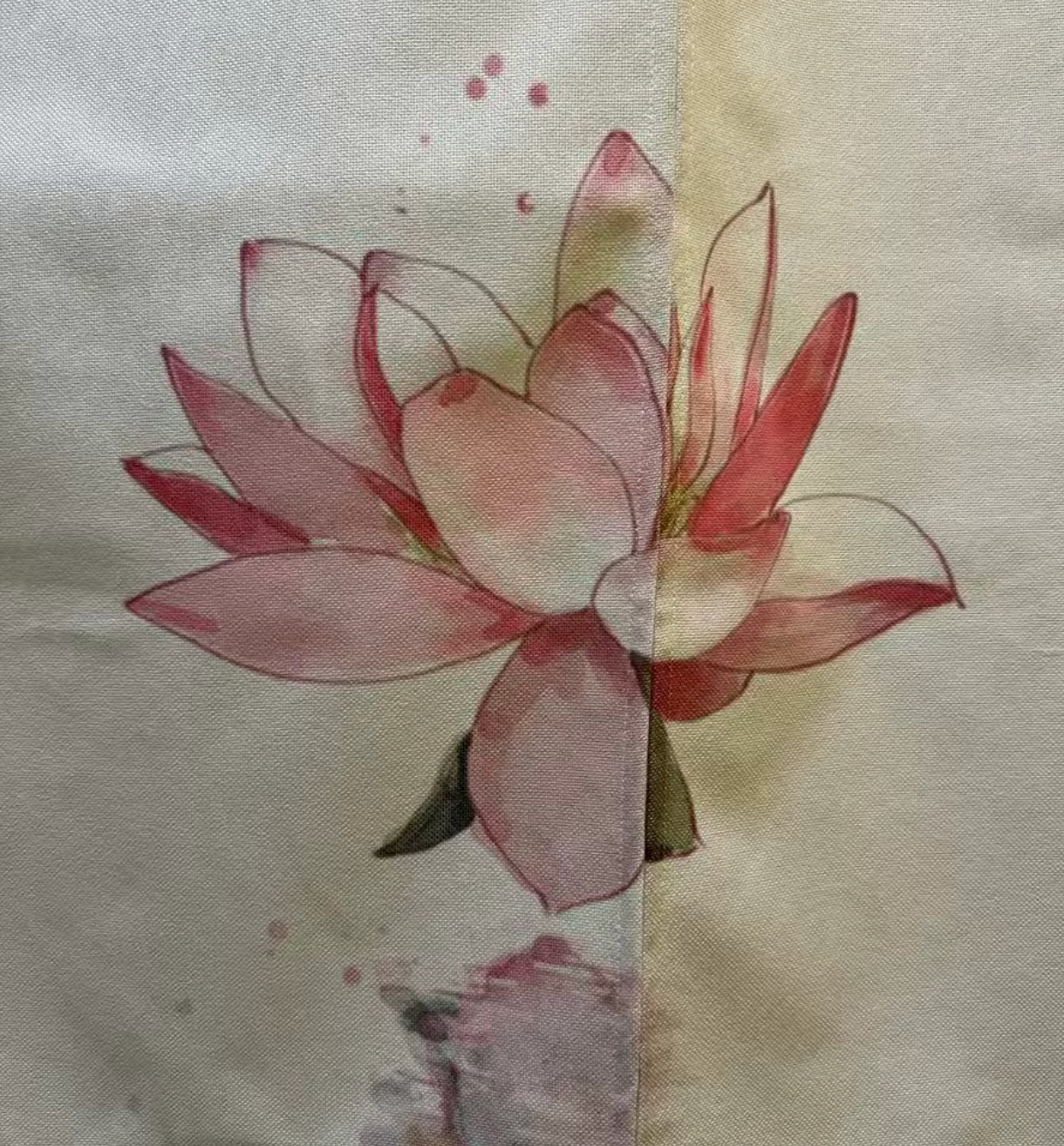 Japanese Door Noren Curtain Partition Tapestry – Coyfish and Lotus
