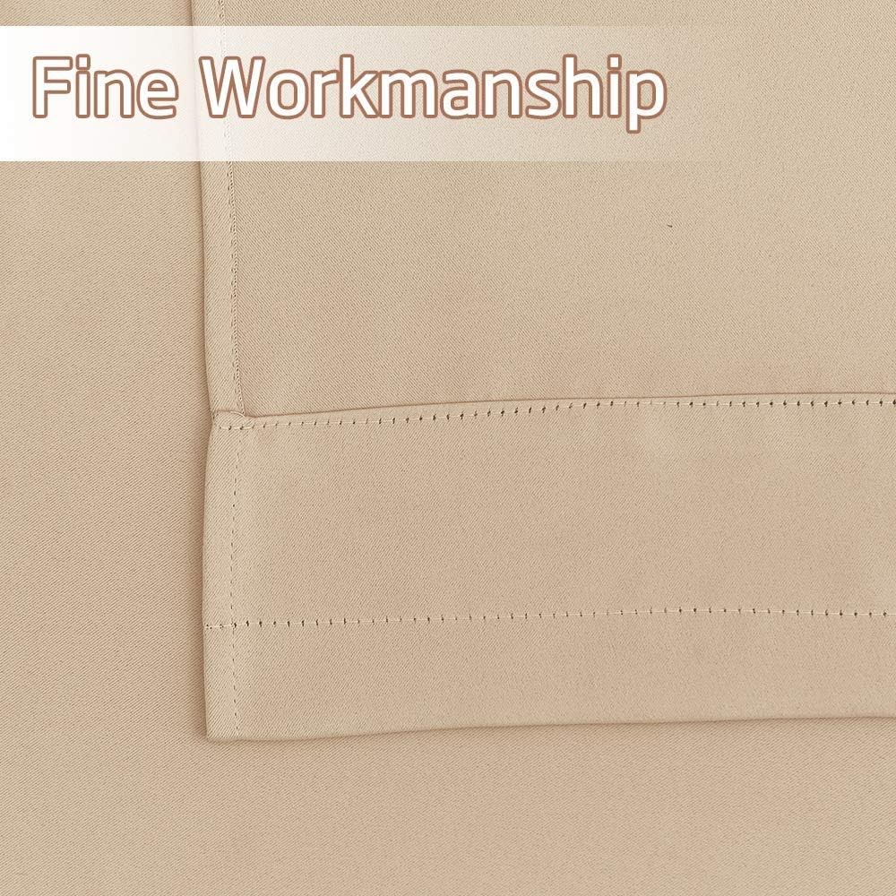 NICETOWN RV Curtains for Small Window, Light Bloacking Thermal Insulated Elegant