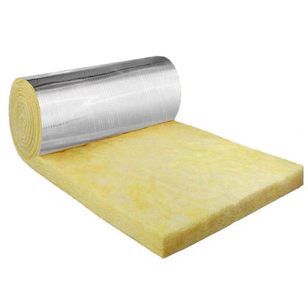 24 In. X 25 Ft. Aluminum Foil Fiberglass Insulation Roll Radiant Barrier for Out