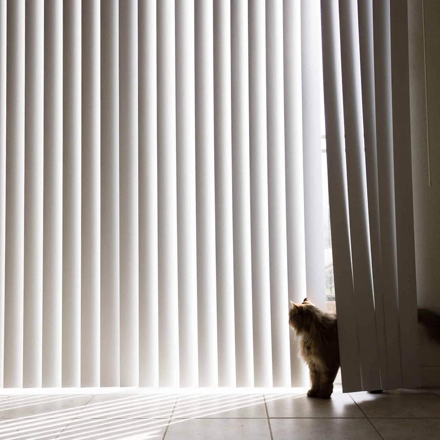 60 Pcs Vertical Blinds Replacement Slats Panels, Vertical Blind Repair Tabs Kit
